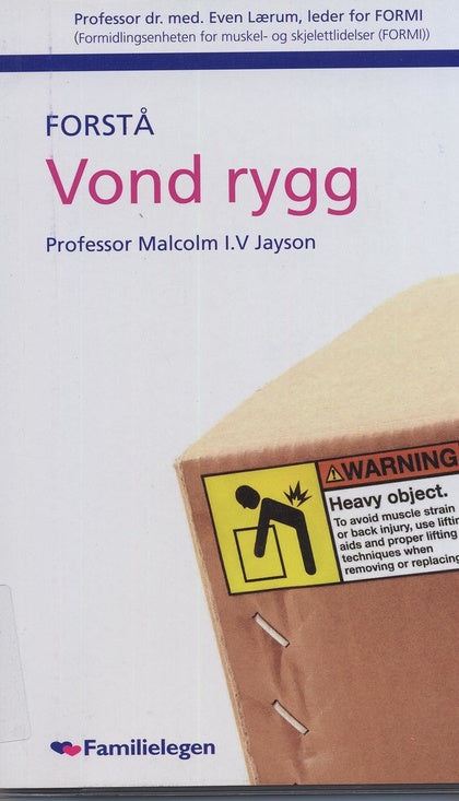 Forstå vond rygg - Bokia.no
