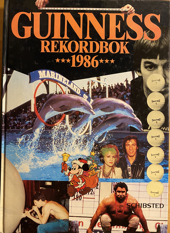Guinness rekordbok 1986 (Innbundet) - Bokia.no