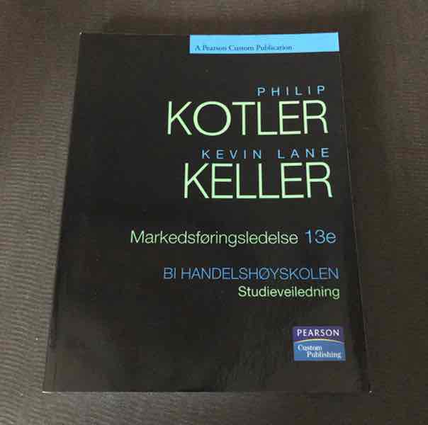 Markedsføringsledelse : studieveiledning (oversatt av Marius Gudbrandsen) (Pocket) - Bokia.no