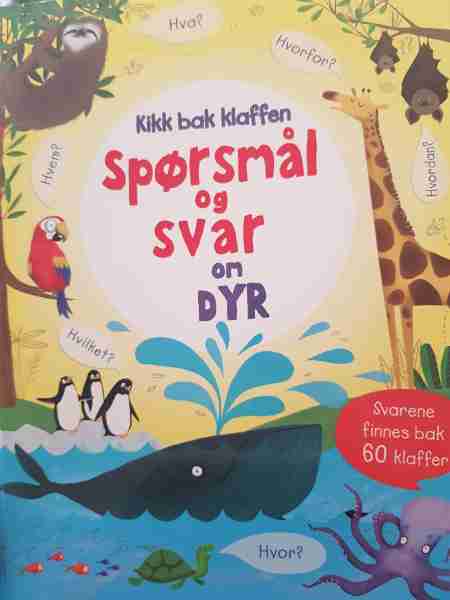 Spørsmål og svar om dyr - Bokia.no