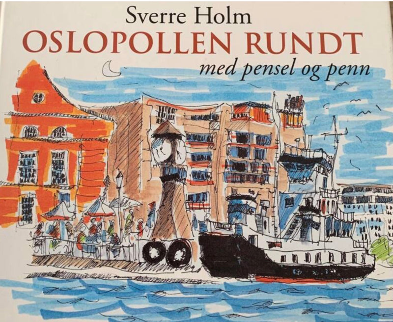 Oslopollen rundt med pensel og penn (Innbundet) - Bokia.no
