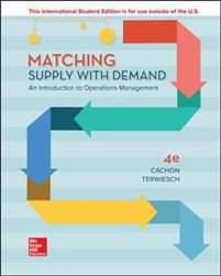 ISE Matching Supply with Demand: An Introduction to Operations Management (Pocket) - Bokia.no