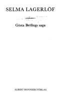 Gösta Berlings saga 9789100557874 Selma Lagerlöf Brukte bøker