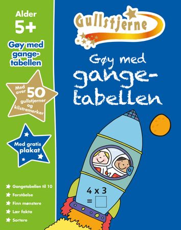 Gøy med gangetabellen 9788231612612 Paul Broadbent David Glover Brukte bøker