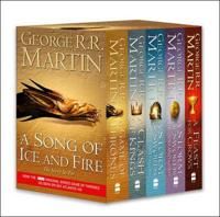 Game of Thrones 4-copy boxed set. UK edition 9780007448043  Brukte bøker