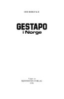 Gestapo i Norge 9788270061662 Odd Bergfald Brukte bøker