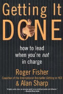 Getting It Done 9780887309588 Roger Fisher Alan Sharp Brukte bøker