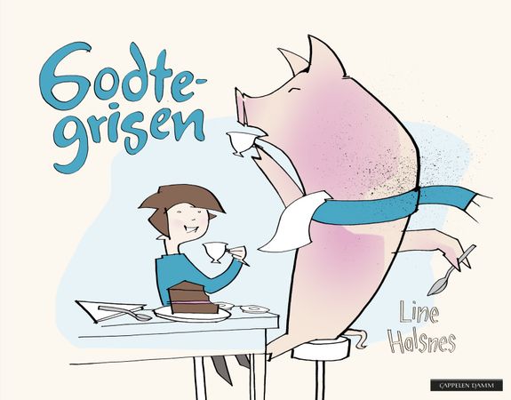 Godtegrisen 9788202489137 Line Halsnes Brukte bøker