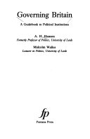 Governing Britain 9780006862086 Albert Henry Hanson Malcolm Walles Brukte bøker