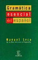 Gramática esencial del español 9788423992065 Manuel Seco Brukte bøker