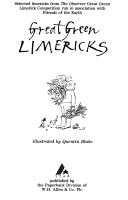 Great Green Limericks 9780352326584  Brukte bøker