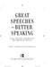 Great Speeches For Better Speaking (Book + Audio CD) 9780071472296 Michael E. Eidenmuller Brukte bøker