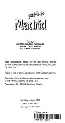 Guide to Madrid 9788437815824  Brukte bøker