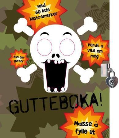Gutteboka! 9788278229415 Kirsty Neale Dan Crisp Brukte bøker