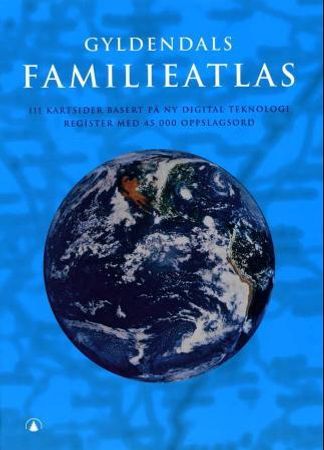 Gyldendals familieatlas 9788205271302  Brukte bøker