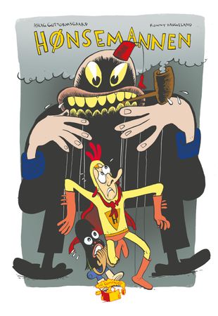 Hønsemannen 9788282550628 Aslag Guttormsgaard Brukte bøker