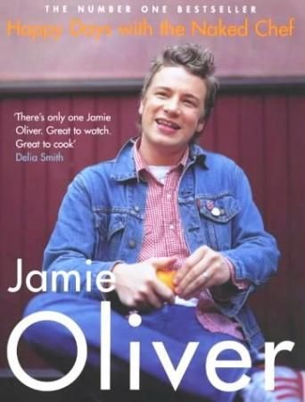Happy days with the naked chef 9780141003405 Jamie Oliver Brukte bøker