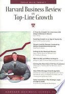 Harvard Business Review on Top-line Growth 9781591399698 Harvard Business Review Brukte bøker