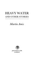 Heavy water and other stories 9780224051262 Martin Amis Brukte bøker
