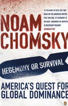 Hegemony or survival 9780141015057 Noam Chomsky Brukte bøker