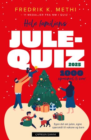 Hele familiens julequiz 9788202872243 Fredrik K. Methi Brukte bøker