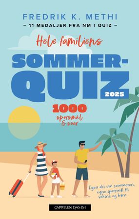 Hele familiens sommerquiz 9788202863050 Fredrik K. Methi Brukte bøker