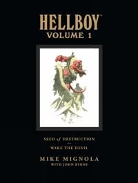 Hellboy Library Volume 1: Seed Of Destruction And Wake The Devil 9781593079109 Dark Horse Mike Mignola Brukte bøker