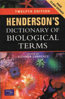 Henderson's Dictionary of Biological Terms 9780582414983 Isabella Ferguson Henderson Eleanor Lawrence Brukte bøker