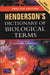 Henderson's Dictionary of Biological Terms 9780582414983 Isabella Ferguson Henderson Eleanor Lawrence Brukte bøker