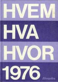 Hvem hva hvor 1976