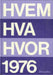 Hvem hva hvor 1976 (Innbundet) - Bokia.no