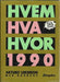 Hvem hva hvor 1990 (Innbundet) - Bokia.no