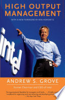 High Output Management 9780679762881 Andrew S. Grove Brukte bøker