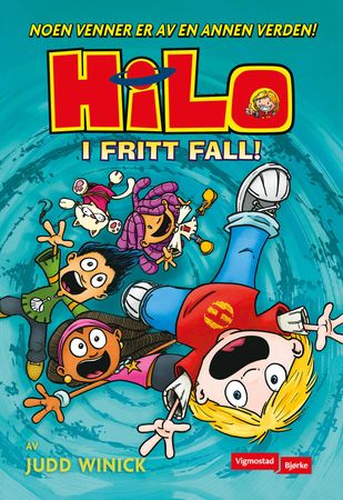 Hilo i fritt fall 9788241919855 Judd Winick Brukte bøker