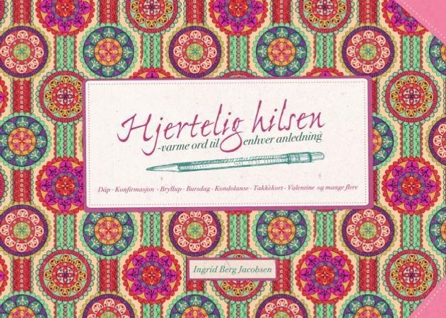 Hjertelig hilsen 9788293251033 Ingrid Berg Jacobsen Brukte bøker