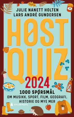 Høstquiz 2024 9788205606234 Julie Nanett Holten Lars André Gundersen Brukte bøker