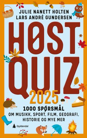 Høstquiz 2025 9788205616776 Lars André Gundersen Julie Nanett Holten Brukte bøker