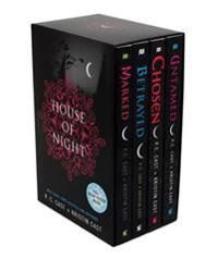 House of Night Set: Marked, Betrayed, Chosen, Untamed [With Poster] 9780312372132 P. C. Cast Kristin Cast Brukte bøker