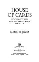 House of Cards 9780029072059 Robyn M. Dawes Brukte bøker