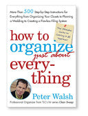 How to Organize (Just About) Everything 9780743254946 Peter Walsh Brukte bøker