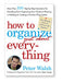 How to Organize (Just About) Everything 9780743254946 Peter Walsh Brukte bøker