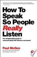 How to Speak So People Really Listen 9780857087201 Paul McGee Brukte bøker