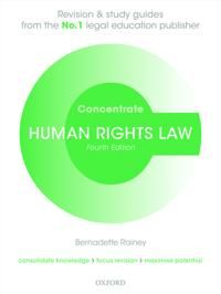Human Rights Law Concentrate 9780198794172 Bernadette Rainey Brukte bøker