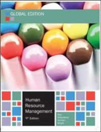 Human Resource Management, Global Edition 9780077164126 Patrick M. Wright Brukte bøker