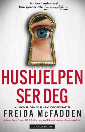 Hushjelpen ser deg 9788202865788 Freida McFadden Brukte bøker