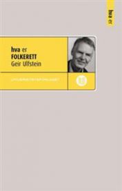 Hva er folkerett 9788215021560 Geir Ulfstein Brukte bøker