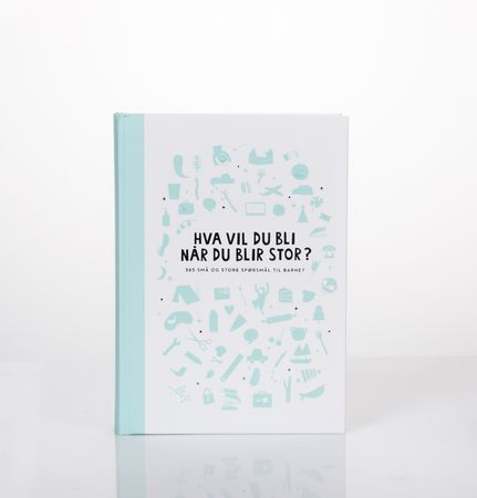 Hva vil du bli når du blir stor? 365 små og store spørsmål til barnet 9788293665014 Marte Lindstad Næss Brukte bøker