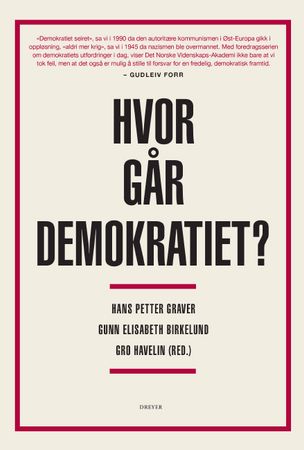 Hvor går demokratiet? 9788282656702  Brukte bøker