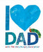 I Love Dad with the Very Hungry Caterpillar 9780141374376 Eric Carle Brukte bøker