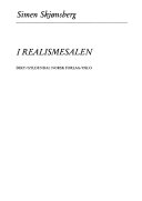 I realismesalen 9788205150430 Simen Skjønsberg Brukte bøker